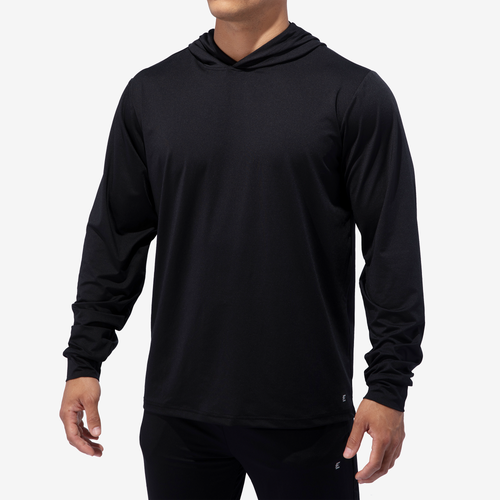 

Eastbay Pursuit Long Sleeve Pullover Hoodie - Mens Black Size S
