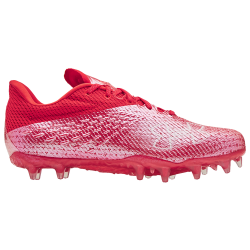 Under Armour Blur Smoke MC - Men's Mid Distance Spikes - Red / Red / White - 3024015-600