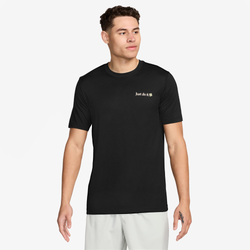 Men's - Nike Dri-FIT RLGD IYKYK 2 T-Shirt  - Black/White