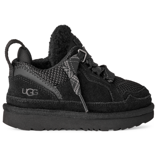 Girls UGG UGG Lowmel - Girls' Toddler Shoe Black/Black Size 10.0