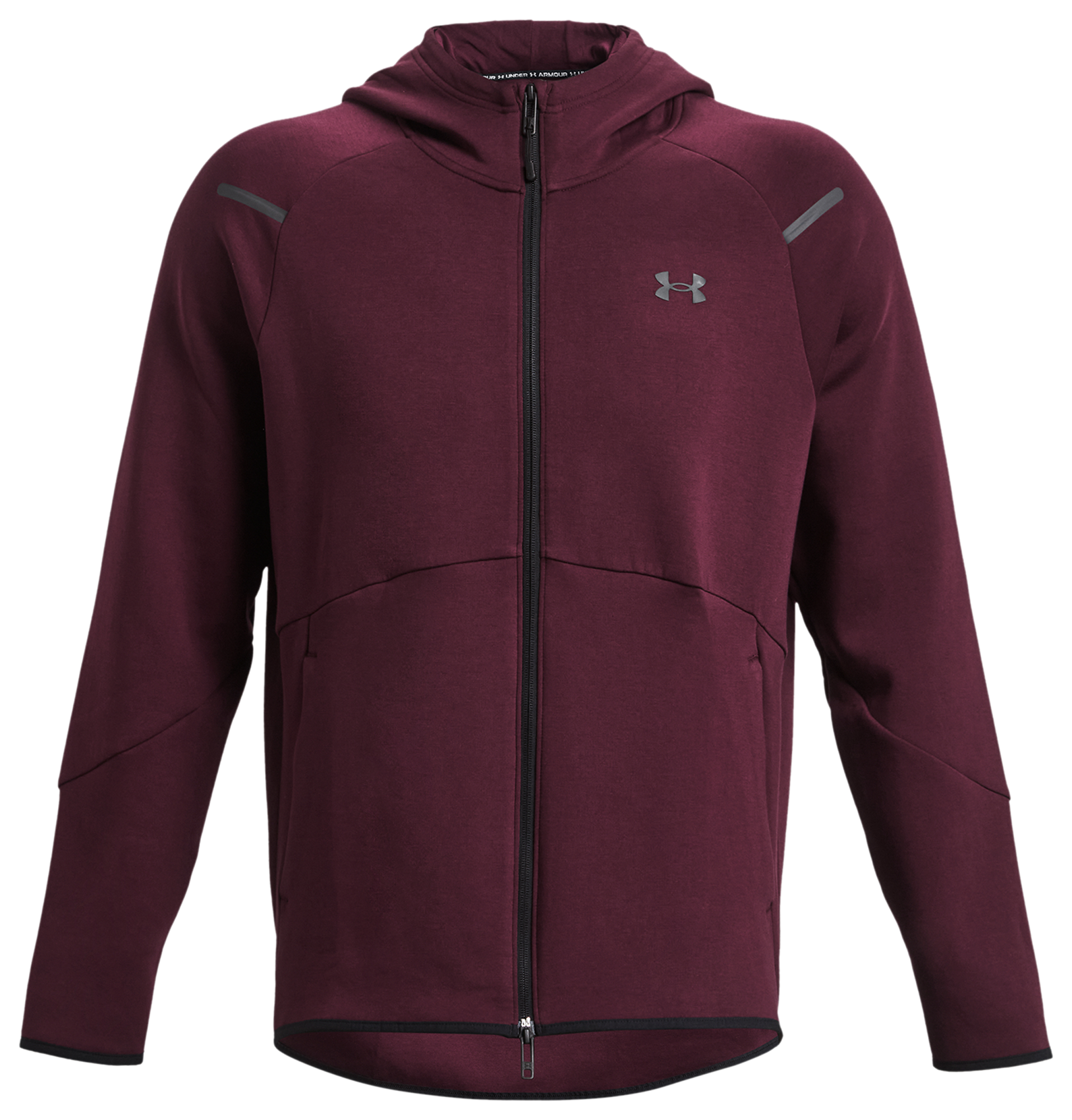 Under Armor A23 Gray UA Unstoppable Fleece Full Zip Hoodie – Hollywood Uomo