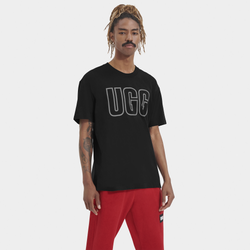 Men's - UGG Rhett Foil Logo T-Shirt - Black