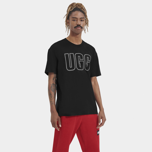 

UGG Mens UGG Rhett Foil Logo T-Shirt - Mens Black Size XXL