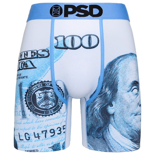 

PSD Mens PSD C-Note Underwear - Mens Blue/White Size XL