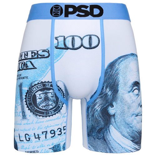 

PSD Mens PSD C-Note Underwear - Mens Blue/White Size XXL