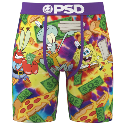 

PSD Mens PSD SB Delivery Underwear - Mens Purple/Multi Size S