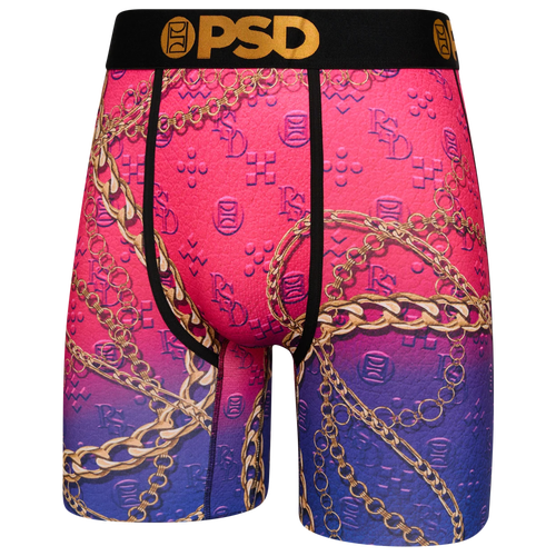 

PSD Mens PSD Bright Luxe Underwear - Mens Gold/Pink/Purple Size S