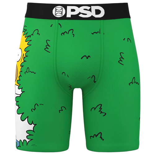 

PSD Mens PSD Homer Bush Underwear - Mens Green/Yellow Size L