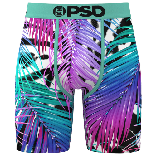 

PSD Mens PSD Hype Palm Underwear - Mens Teal/Pink/White Size M