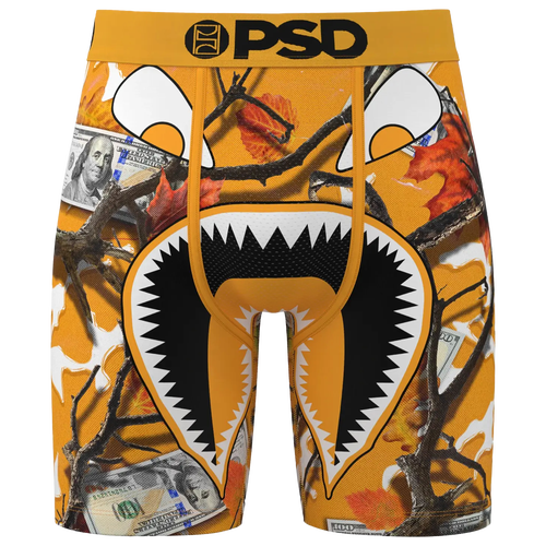 MENS - PSD WF Pumpkin Spice Underwear - Orange/White Black