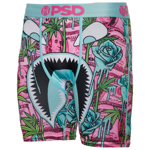 

PSD Mens PSD War Face High Underwear - Mens Pink/Blue/White Size XXL