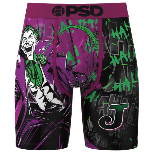 

PSD Mens PSD Joker LOL Underwear - Mens Purple/Black/Green Size XXL