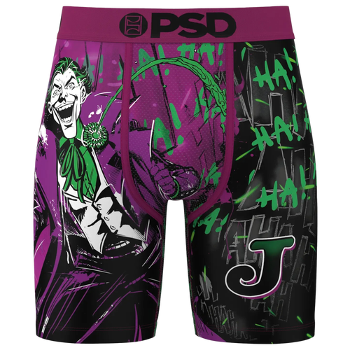 

PSD Mens PSD Joker LOL Underwear - Mens Purple/Black/Green Size S