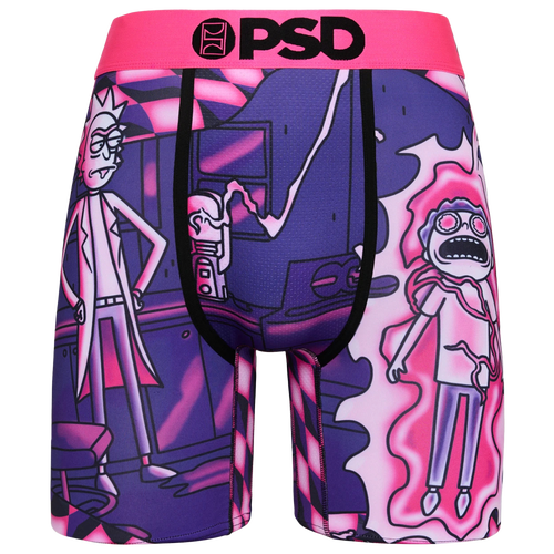 Shop Psd Mens  R&m Lab Work Underwear In Purple/pink