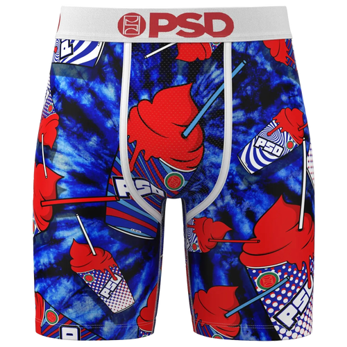 

PSD Mens PSD Slurp Underwear - Mens Blue/Red/White Size S