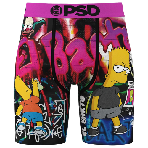 

PSD Mens PSD El Barto Underwear - Mens Purple/Pink/Yellow Size L