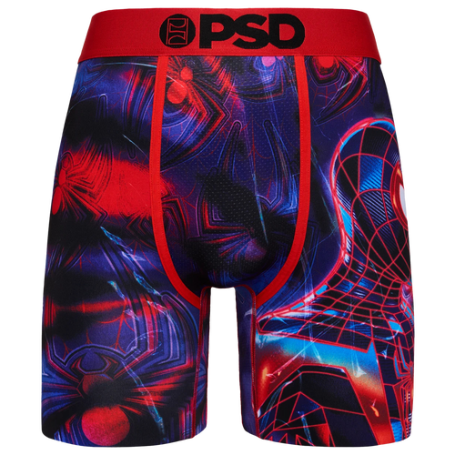 

PSD Mens PSD Miles Morales Underwear - Mens Red/Blue/Black Size S