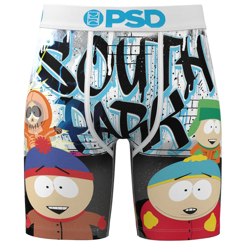 

PSD Mens PSD South Park Gang Underwear - Mens White/Multi Size XXL