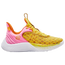 Under Armour Curry 9 - Boys' Grade School Yellow/Pink