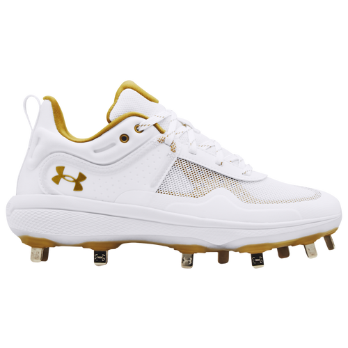 Under Armour Glyde MT - Under Armour White/Metallic Gold