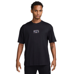 Men's - Nike LSE Floral Patch T-Shirt - Black/Black