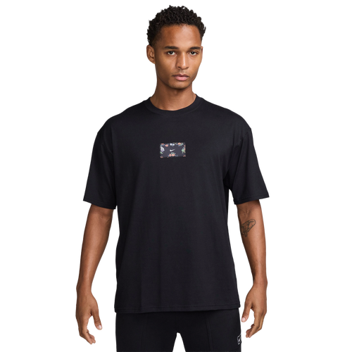 MENS - Nike LSE Floral Patch T-Shirt - Black
