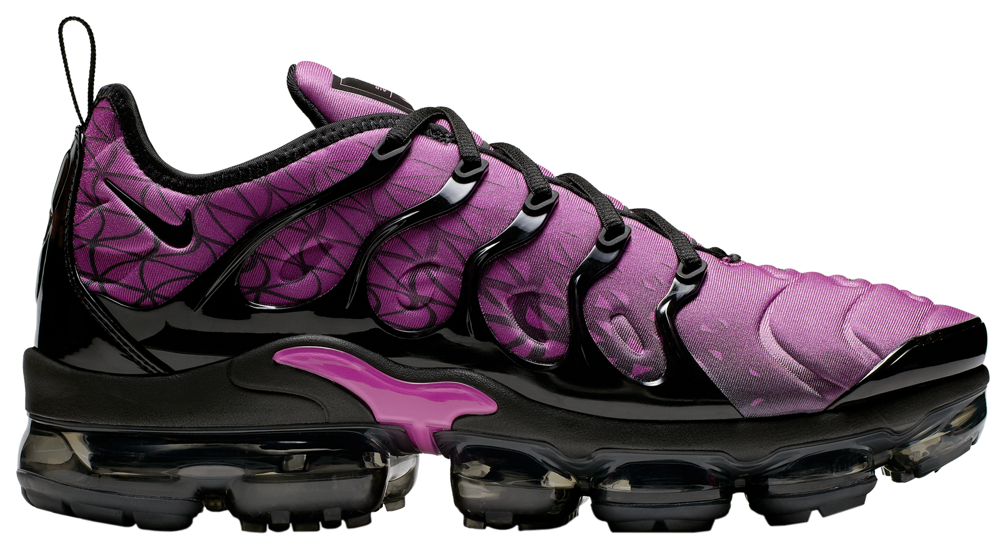 nike vapormax plus women's purple and black