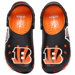 Men's - Crocs NFL Classic Clogs - Black/Orange