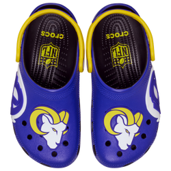 Men's - Crocs NFL Classic Clogs - Navy/Yellow