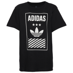 Boys' Grade School - adidas Originals Hazard Graphic T-Shirt - Black/White