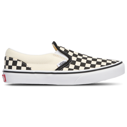 Girls' Grade School - Vans Classic Slip On  - Black/White