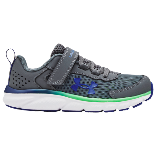 

Under Armour Boys Under Armour Assert 9 AC - Boys' Preschool Running Shoes Gray/White/Multicolor Size 11.0