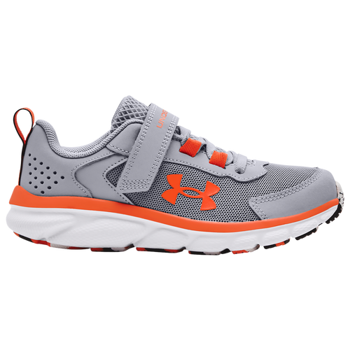 

Boys Preschool Under Armour Under Armour Assert 9 AC - Boys' Preschool Running Shoe Mod Gray/White/Blaze Orange Size 03.0