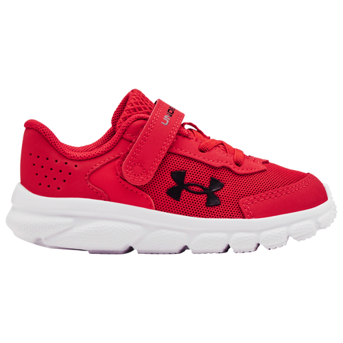 

Under Armour Boys Under Armour Assert 9 - Boys' Toddler Running Shoes White/Black/Red Size 7.0