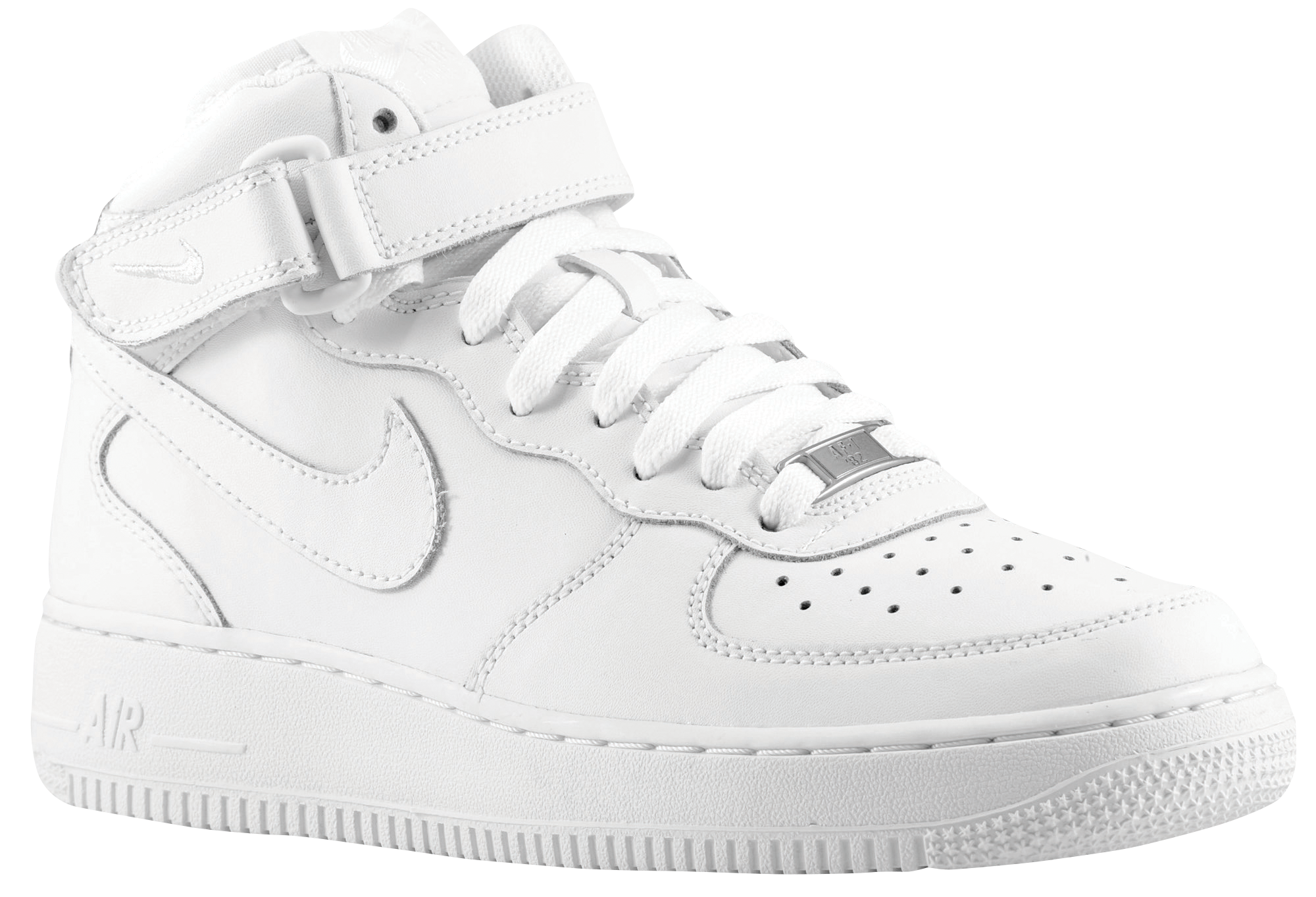 all white air force ones grade school