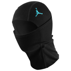 Men's - Jordan Flight Warm Rib Knit Hood - Black/Gamma Blue
