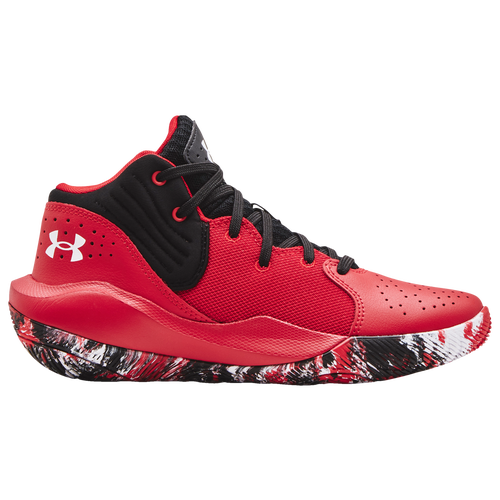 

Under Armour Boys Under Armour Jet 2021 - Boys' Grade School Running Shoes Red/Black/White Size 5.0