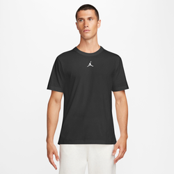 Men's - Jordan Dri-FIT Sport Short Sleeve Top  - White/Black
