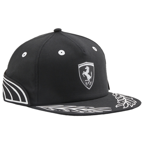 Shop Puma Mens  Joshua Vides For Scuderia Ferrari Fb Cap In Black/white