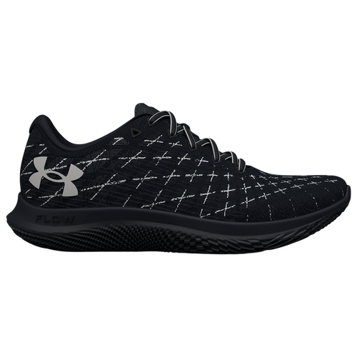 Under Armour Mens Under Armour Flow Velociti Wind – Mens Running Shoes Black/Grey Size 10.5