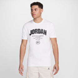 Men's - Jordan Sport WM Dri-FIT Short Sleeve T-Shirt  - White/Black