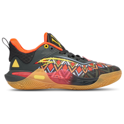 Boys' Grade School - Anta Kai 1 Speed - Yellow/Neon Red/Grey