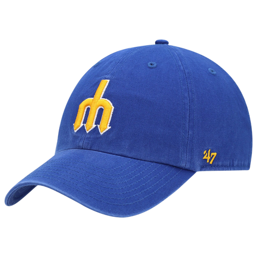 

47 Brand Mens 47 Brand Mariners Cooperstown Collection Adjustable Cap - Mens Royal /Blue Size One Size