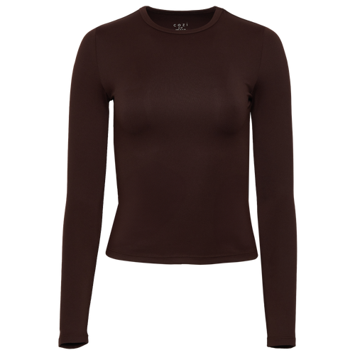 

Cozi Womens Cozi Yuli Smoothing Long Sleeve - Womens Multi/Brown Size S