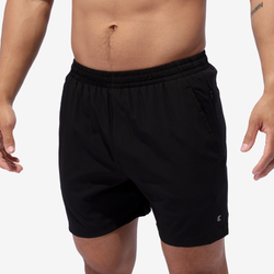 Men's - Eastbay Prize 5" Shorts with Boxer Brief Liner - Black