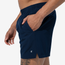 Eastbay Prize 5" Shorts with Boxer Brief Liner - Men's Navy