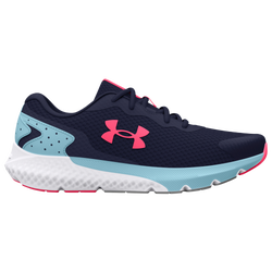 Girls' Grade School - Under Armour Rogue 3 - Midnight Navy/Blizzard/Pink Shock