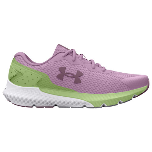 

Under Armour Girls Under Armour Rogue 3 - Girls' Grade School Running Shoes Fresh Orchid/Lumos Lime/Misty Purple Size 04.5