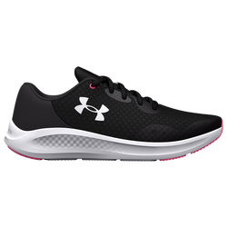 Girls' Grade School - Under Armour Charged Pursuit 3 - Black/Jet Gray/White