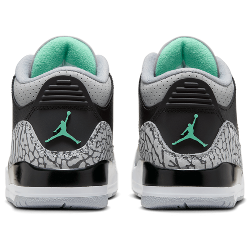 Grey green jordan 3 deals